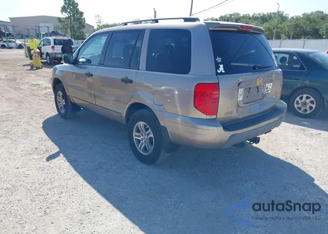 2004 Honda Pilot Ex-L из США, поврежденный, VIN 2HKYF185X4H507276